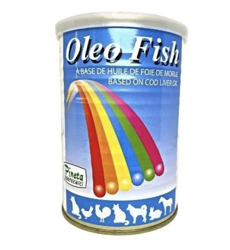 بودرة زيت كبد الحوت OLEO FISH 100G PINETA