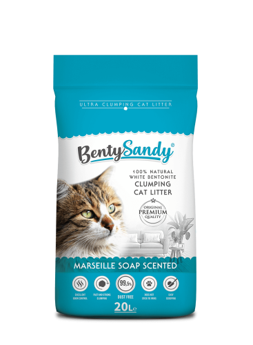 رمل قطط مارسيليا BENTY 20L