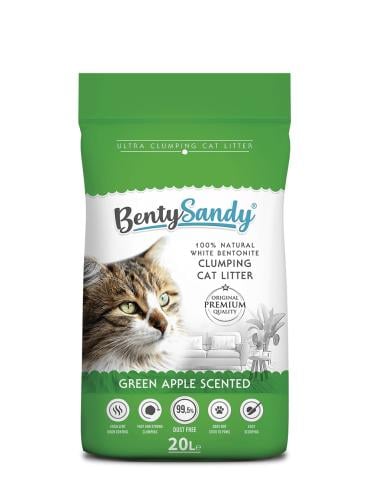 رمل قطط تفاح BENTY 20L