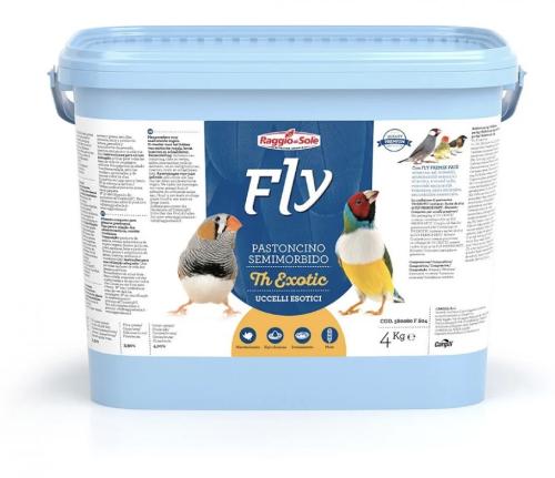 باتيه الزيبرا و الحسون TH EXOTIC FLY 4KG