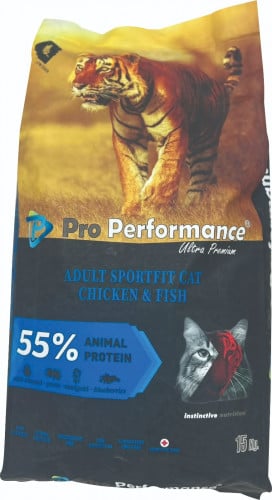 اكل قطط كبار نكهة ( دجاج + سمك )