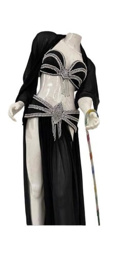 بدلة رقص قطعتين شفيون