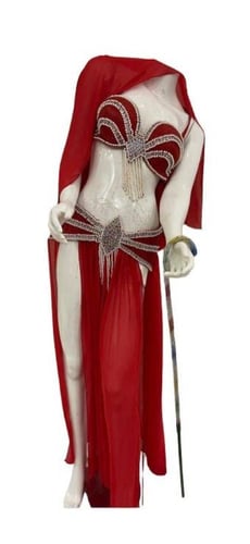 بدلة رقص قطعتين شفيون