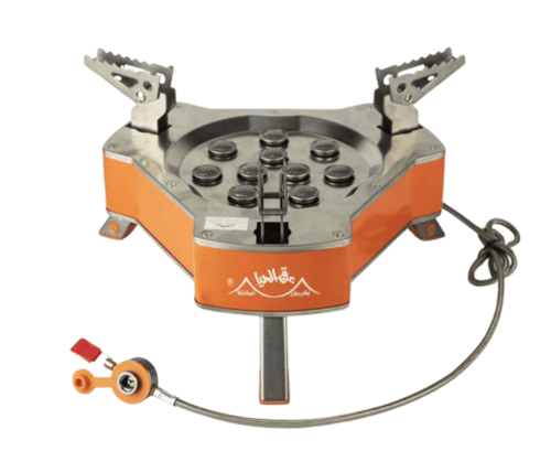 موقد 10 عين مع شنطة F16 L