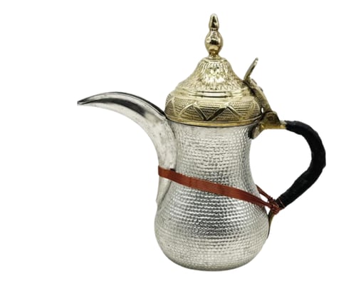 دلة حب الرمان سوري نحاس يدوي