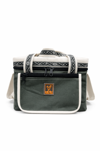 شنطة عزبة لون زيتي