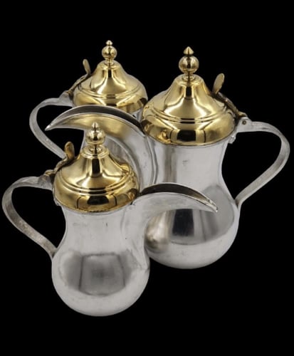 دلة نحاس بغدادي سادة