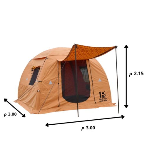 خيمة سفاري كولد