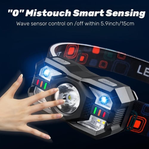 كشاف راس مع حساس