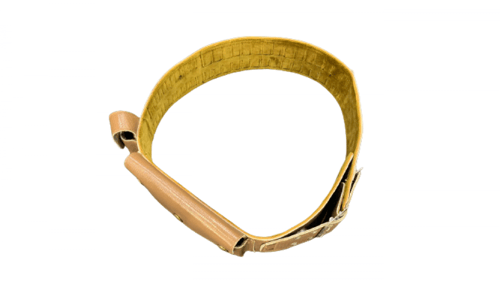 حزام بطن جلد طبيعي مقاس وسط