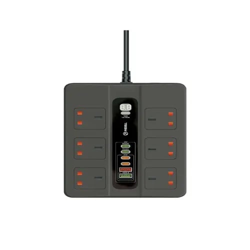 توصيلة كهرباء ذكية بايسل (Piecell) 5 متر مع مؤقت |...