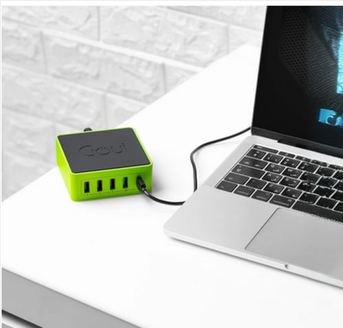 قوي - كيمبا لايت شاحن مكتبي 5 منافذ