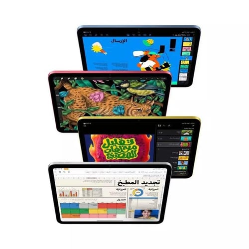 ابل ايباد الجيل العاشر، واي فاي، 10.9 بوصة، 256 جي...