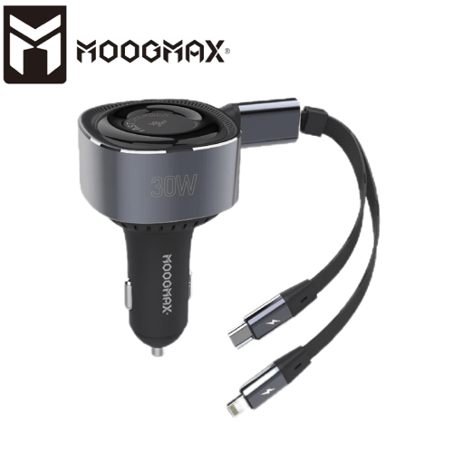 موج ماكس شاحن سيارة 60 واط مع كيبل تايب سي الي تاي...