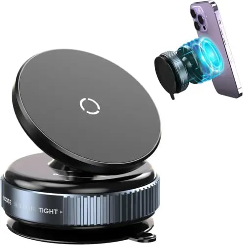 حامل جوال مغناطيسي Volt بدوران 360 درجة | قاعدة شف...