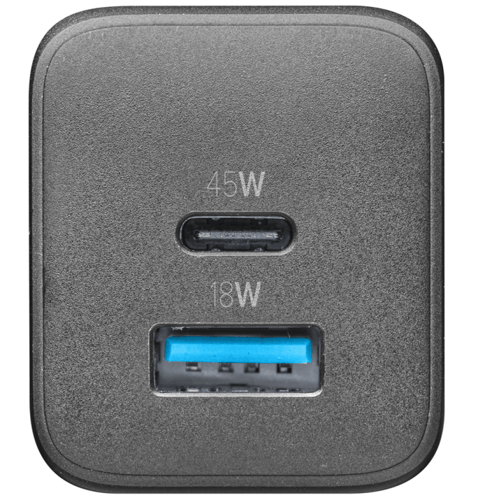 سليولارين شاحن منزلي بنمفذين بي دي ويواس بي 45 واط