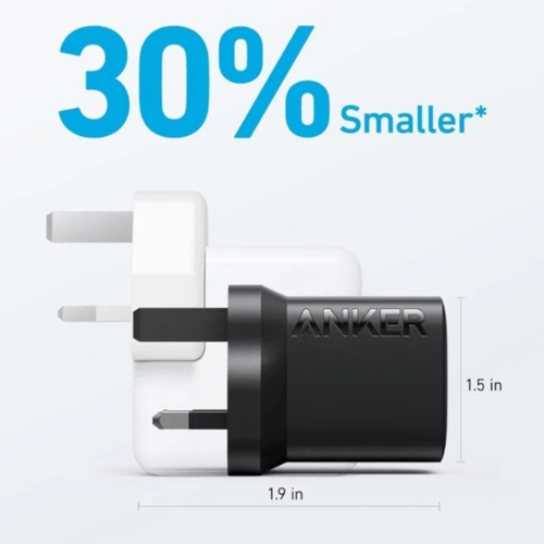 انكر - شاحن منزلي 312 بقوة 30 واط بمنفذ تايب سي