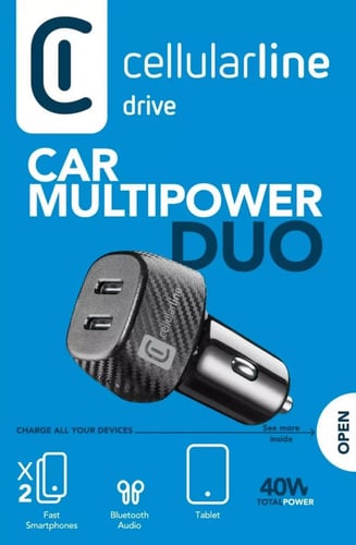 سليولارين شاحن سيارة بنمفذين بي دي 40 واط