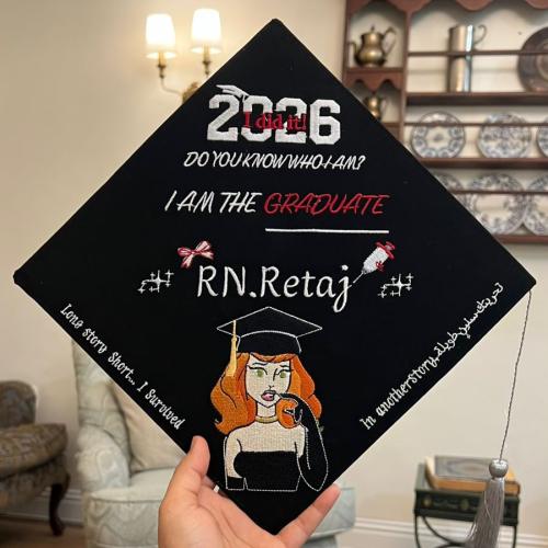 قبعة تخرج ريتاج