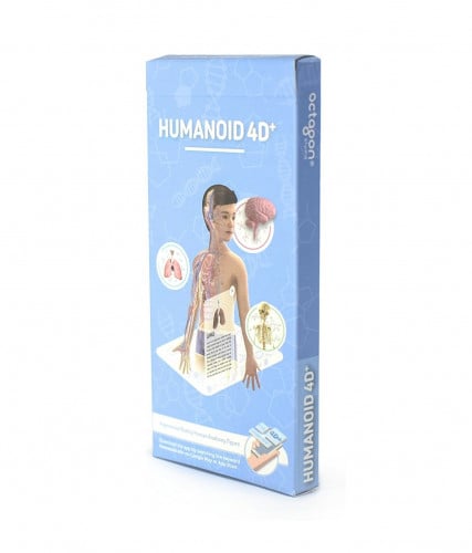 بطاقات جسم الإنسان واقع معزز