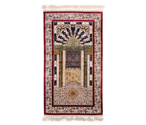 محراب الروضة أحمر عمالق