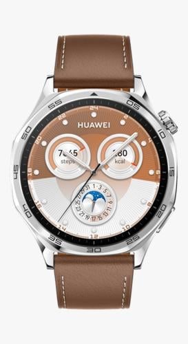 هواوي واتش جي تي 5 46 ساعة ذكية بني