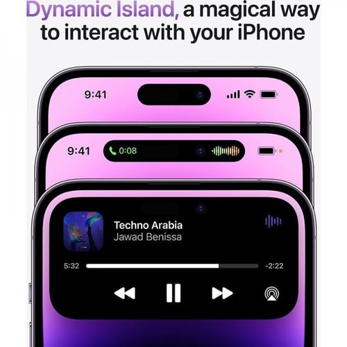 ‎‎ابل‎‎ ‎‎ ايفون 14 برو بنفسجي غامق 256