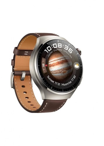 هواوي ساعه 4 برو ، 48 مم، جلد بني