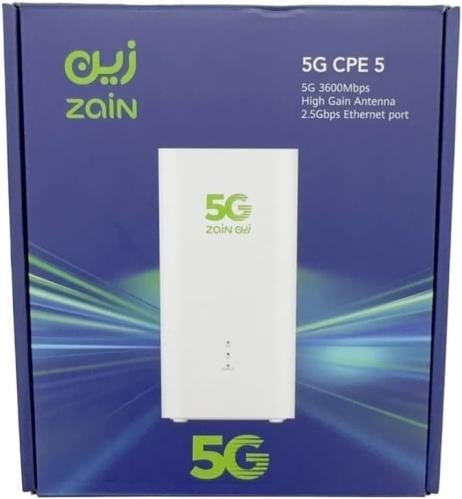 راوتر هواوي CPE 5 يدعم 5G مقفل فقط زين