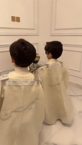 طقم ثوب وبشت للأطفال _ متجر مارفن