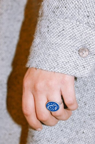 خاتم ملكي بالاسم - تصميم بالاسم حسب الطلب رجالي ون...