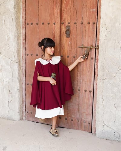 فستان اليوم الوطني القطري