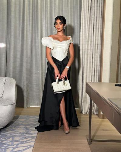 فستان سهرة ميكادو فخم