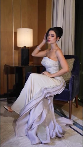 فستان سهرة فخم