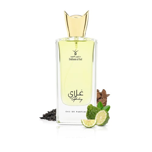 عطر غلاي شرقي بلسم الشاي للجنسين دخون العود- 75 مل