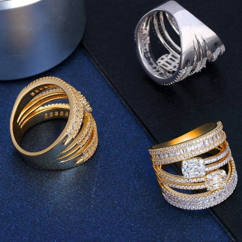 خاتم زركون فخم سهرات