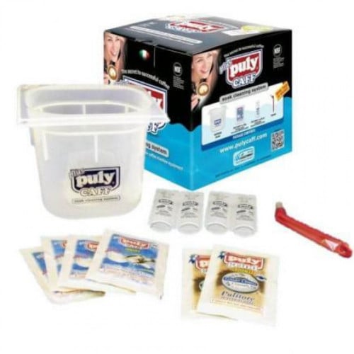 طقم تنظيف مكائن الإسبريسو بولي كاف المتكامل