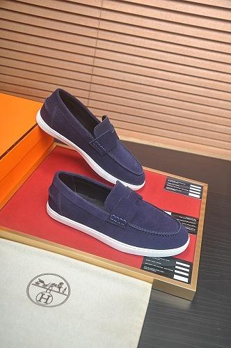 حذاء هيرمس Hermès Suede Loafer