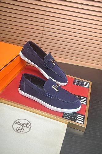 حذاء هيرمس Hermès Suede Loafer