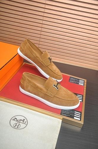 حذاء هيرمس Hermès Suede Loafer