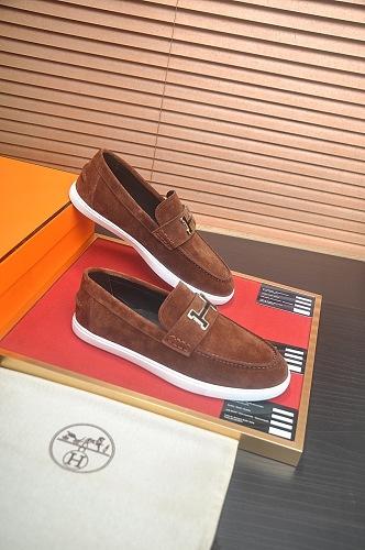 حذاء هيرمس Hermès Suede Loafer