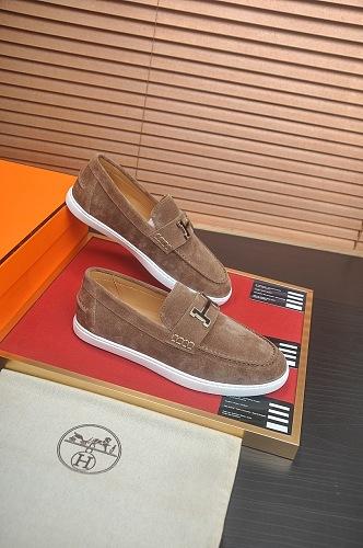 حذاء هيرمس Hermès Suede Loafer