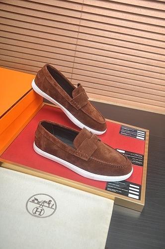 حذاء هيرمس Hermès Suede Loafer