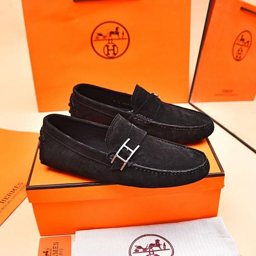 حذاء هيرمس Hermès Suede Loafer