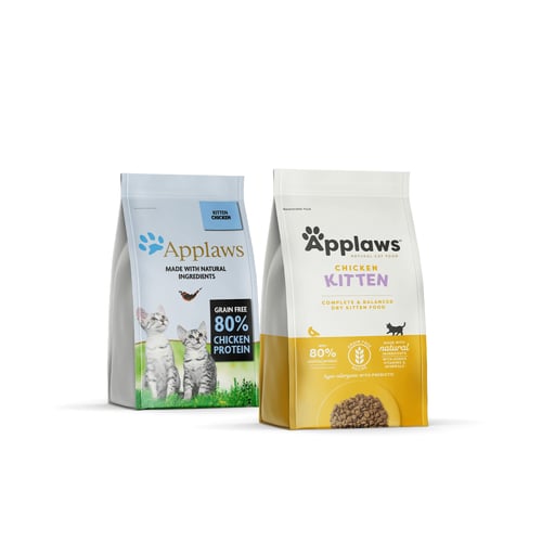 ابلاوز طعام جاف للقطط الصغيرة بالدجاج - احجام متعد...