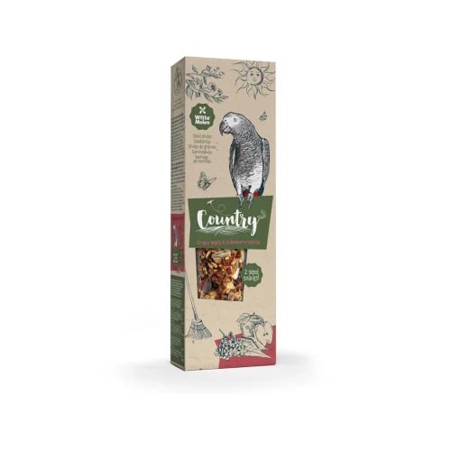 Witte Molen Country Parrot Apple & Elderberry Seed Sticks 140 g