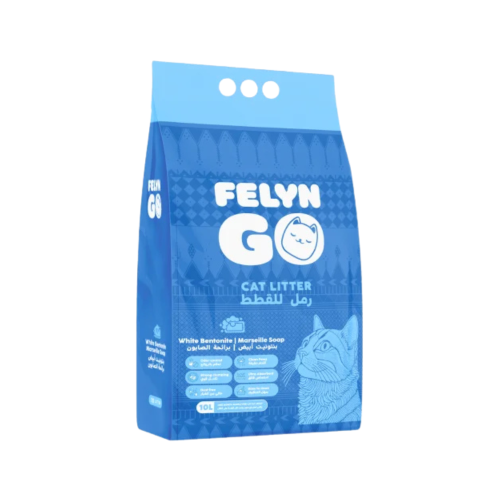 فيلاين قو رمل ناعم رول باق للقطط برائحة الصابون 10...