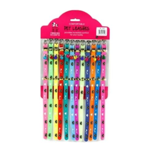 طوق كلاب سيليكون متعدد الألوان - قطعة واحدة