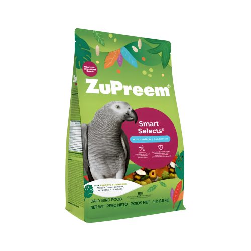 ZuPreem Smart Selects Parrots and Conures Bird Foo...