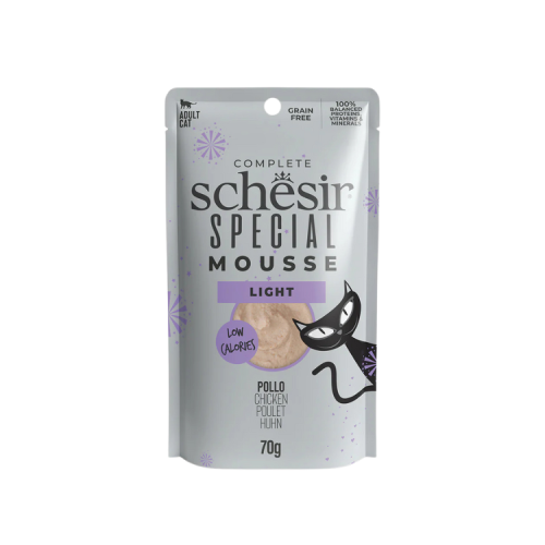 شيزر سبيشال طعام رطب هريس للقطط بالدجاج للتحكم بال...